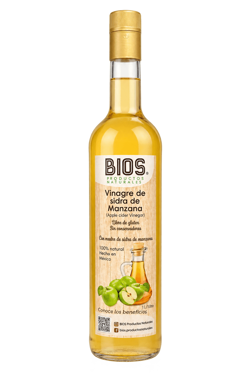 Vinagre de Sidra de Manzana 1L